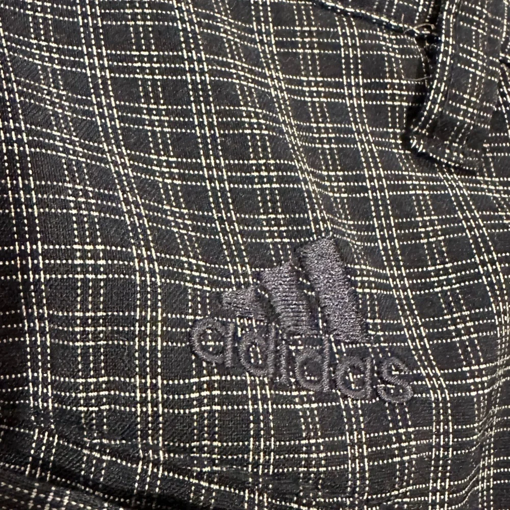 ADIDAS MENS PLAID PRINT SUMMER VACATION MODE GOLF SHORTS 34
